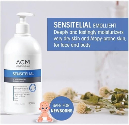 ACM SENSITELIAL SOIN EMOLIENT 500ML
