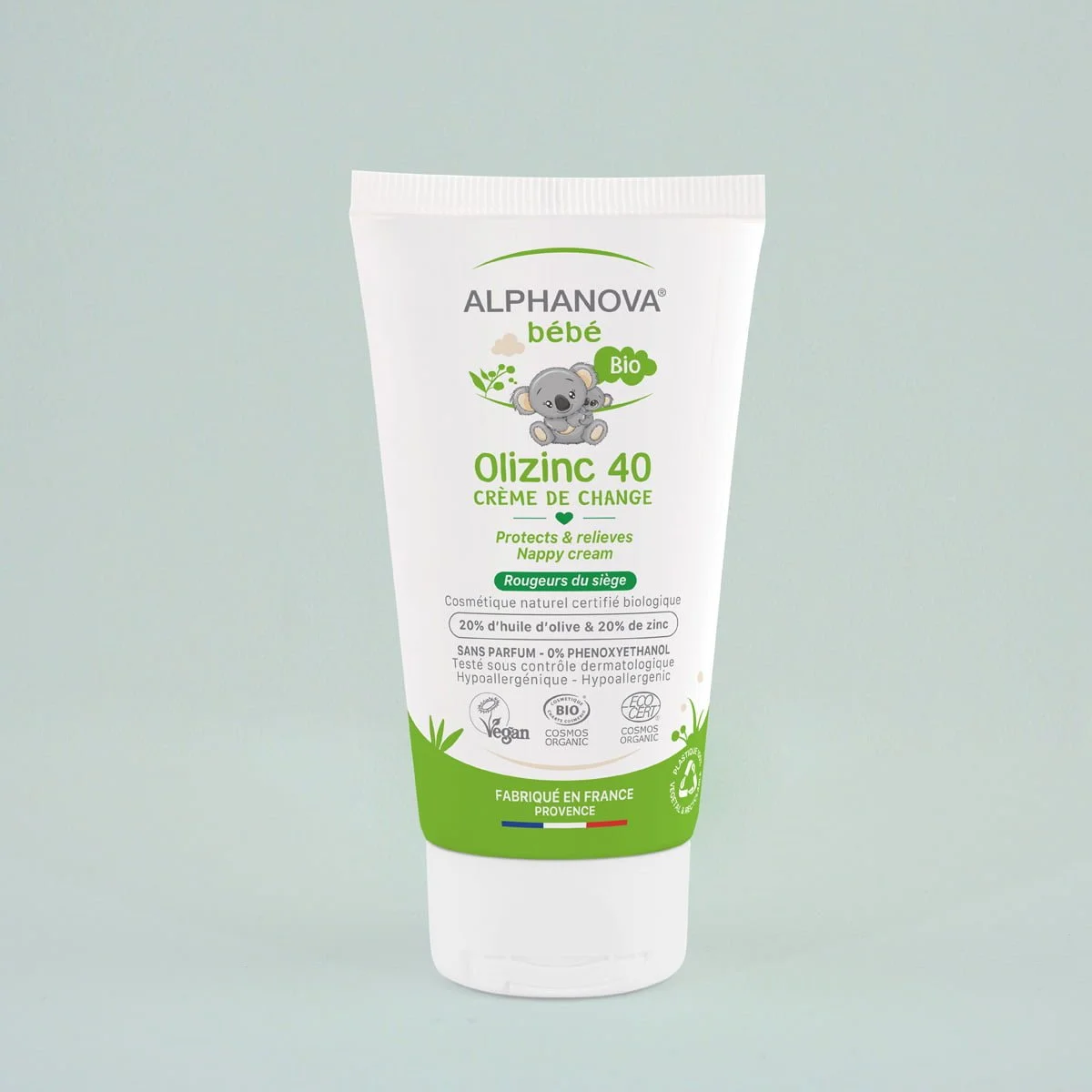 ALPHANOVA BEBE OLIZINC CREME DE CHANGE BIO 50G