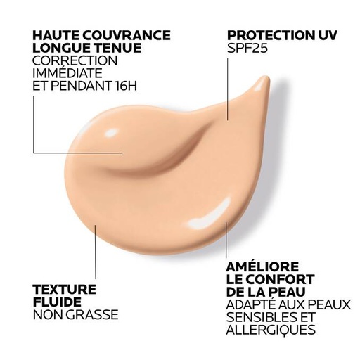 LA ROCHE POSAY TOLERIANE FLUIDE CORRECTEUR SPF25 - TEINTE 14 30ML