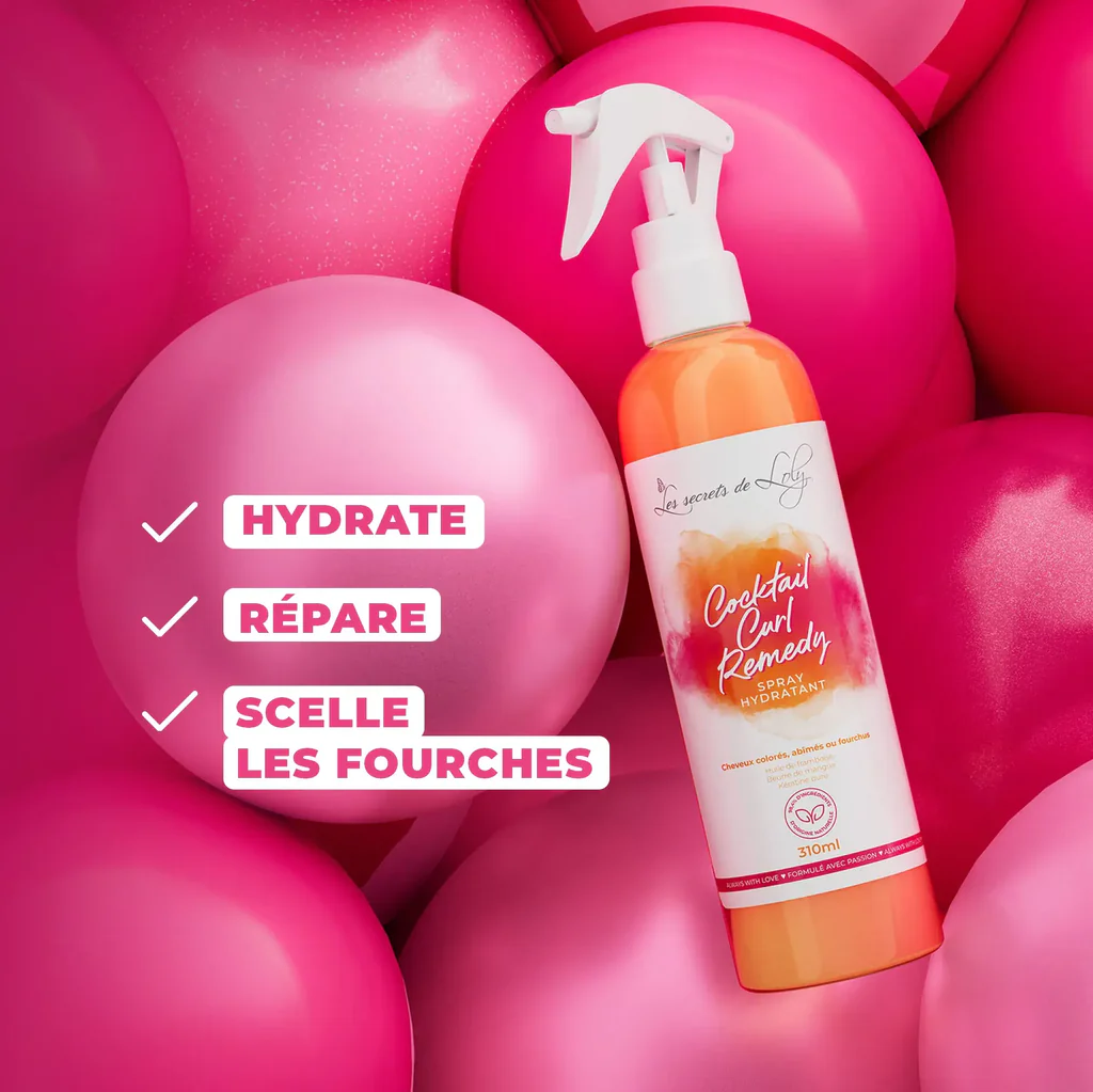 LES SECRETS DE LOLY COCKTAIL CURL REMEDY SPRAY HYDRATANT 310ML