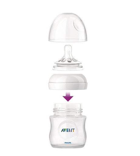 AVENT BIBERON NATURAL 125ML/4OZ