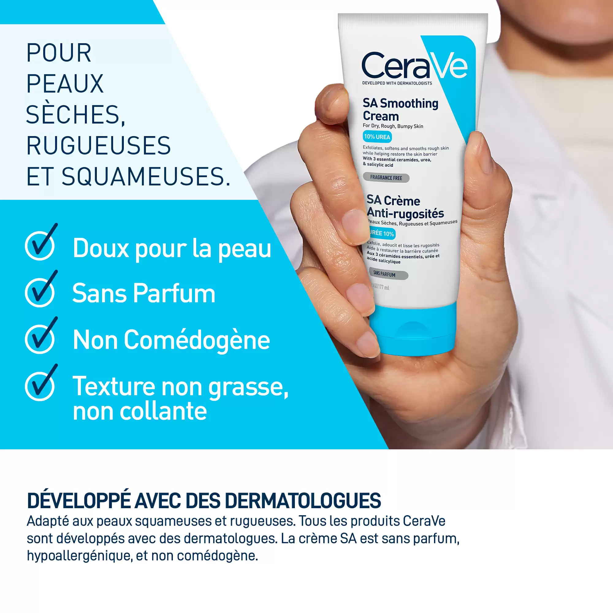 CERAVE SA CREME ANTI-RUGOSITES 177ML