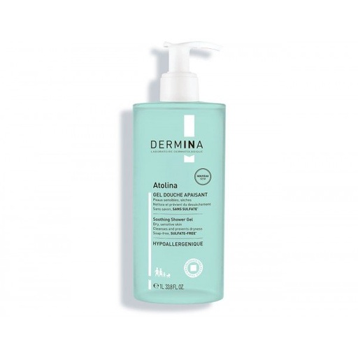 DERMINA ATOLINA GEL DOUCHE APAISANT 1L