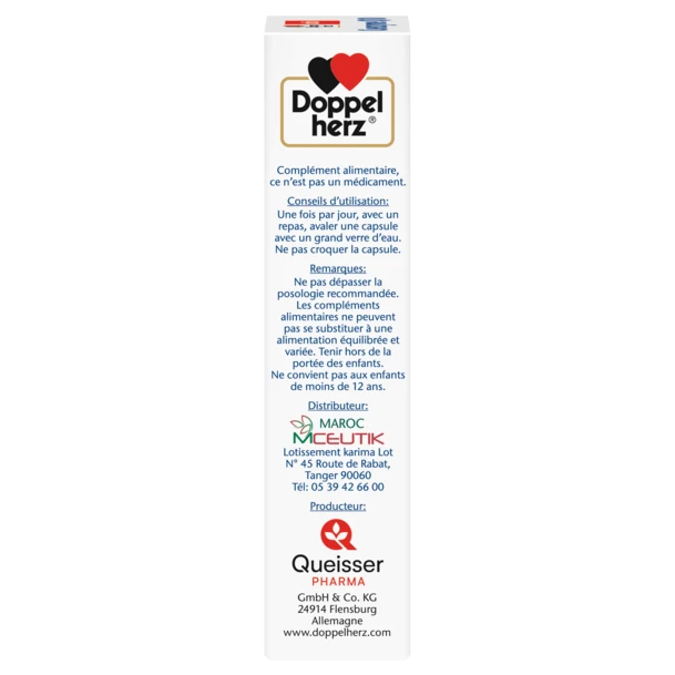 DOPPELHERZ COENZYME Q10 - 30 CAPSULES