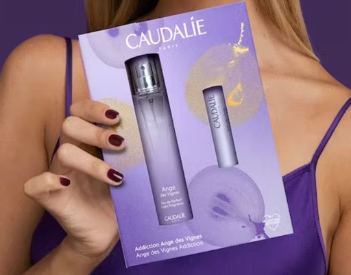 CAUDALIE COFFRET ANGE DES VIGNES - PARFUM & SOIN DES LEVRES