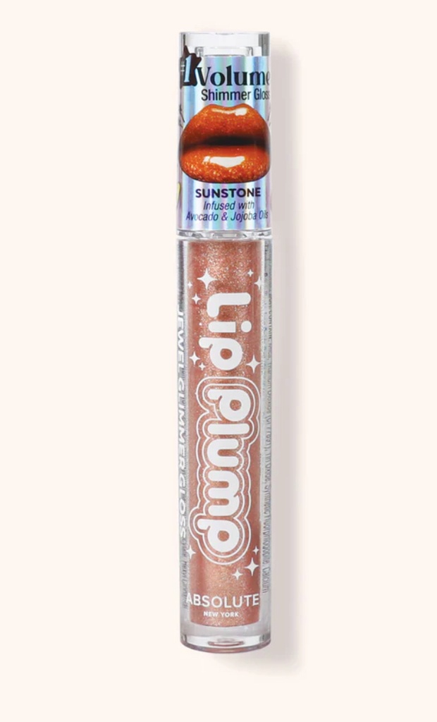 ABSOLUTE NY LIP PLUMP JEWEL GLIMMER GLOSS - SUNSTONE MLPG13