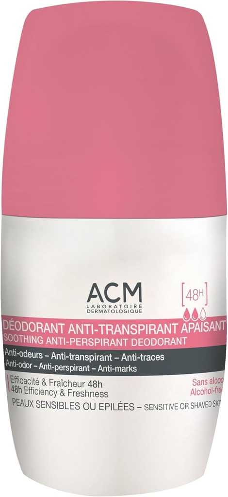 [3760095254562] ACM DEODORANT ANTI-TRANSPIRANT APAISANT 48H 50ML