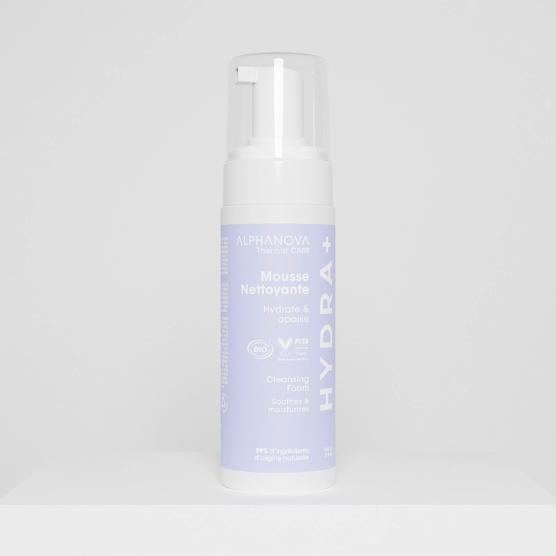 [3760075072797] ALPHANOVA HYDRA+ MOUSSE NETTOYANTE BIO 150ML