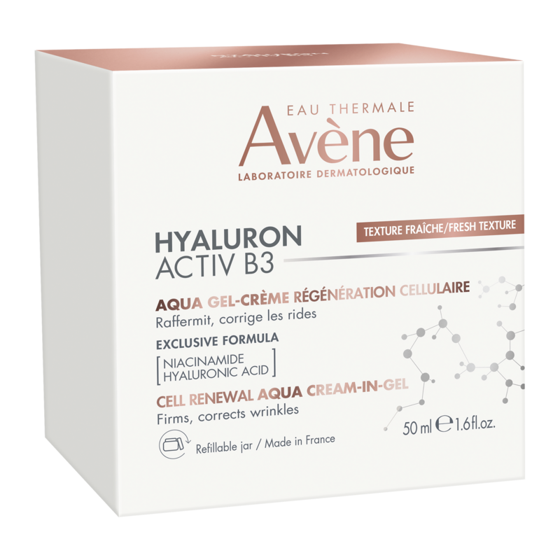 [3282770393408] AVENE HYALURON ACTIV B3 AQUA GEL-CREME REGENERATION CELLULAIRE 50ML
