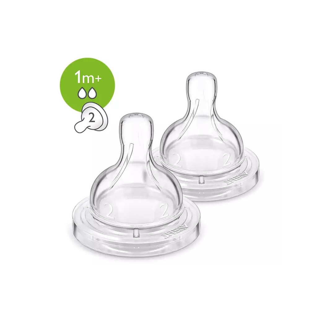 AVENT TETINES CLASSIC+ 3M+ 2U