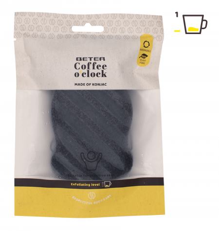 [22047] BETER EPONGE DE KONJAC POUR LES CORPS COFFEE O'CLOCK