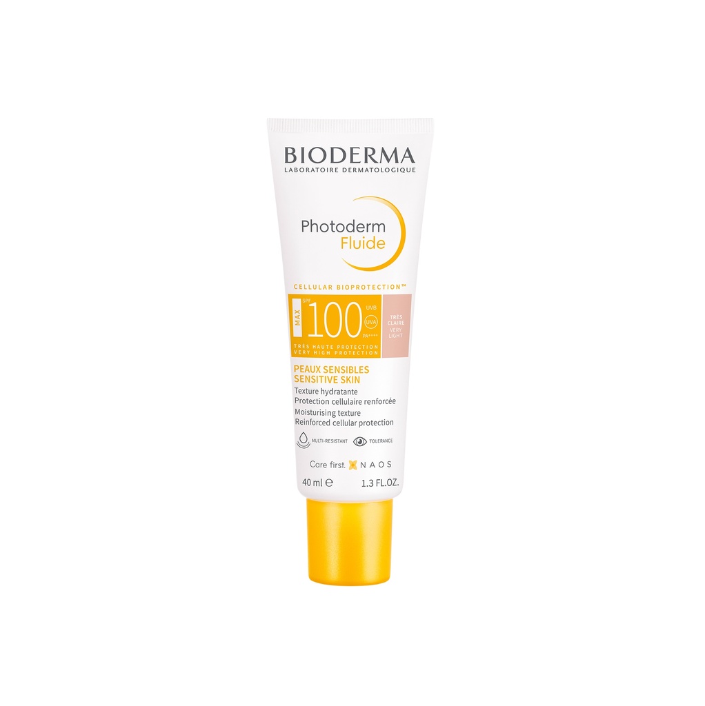[3701129803554] BIODERMA PHOTODERM FLUIDE MAX SPF100 TEINTE TRES CLAIRE 40ML