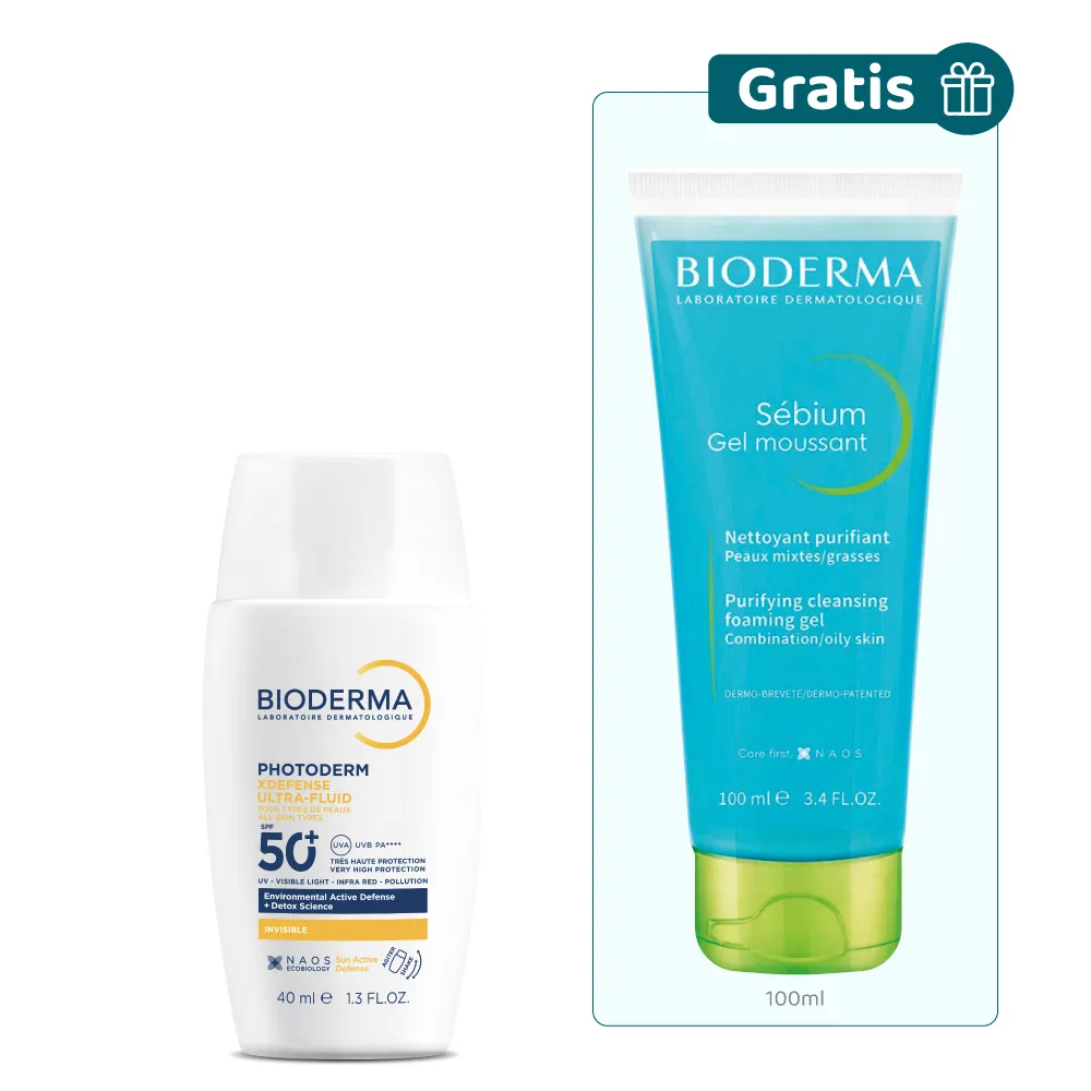 BIODERMA PHOTODERM XDEFENSE ULTRA-FLUID SPF50+ TEINTE 01 40ML