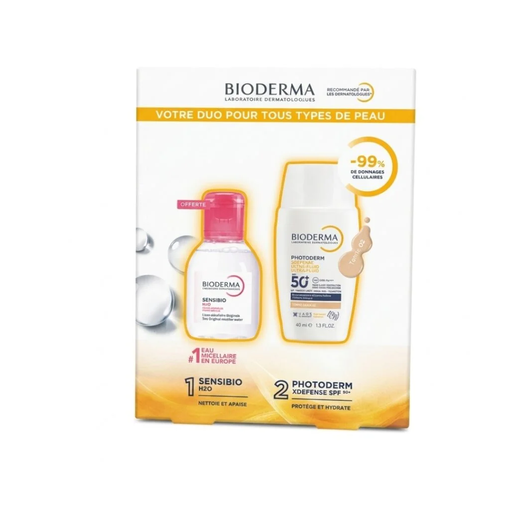 BIODERMA PHOTODERM XDEFENSE ULTRA-FLUID SPF50+ TEINTE 02 40ML
