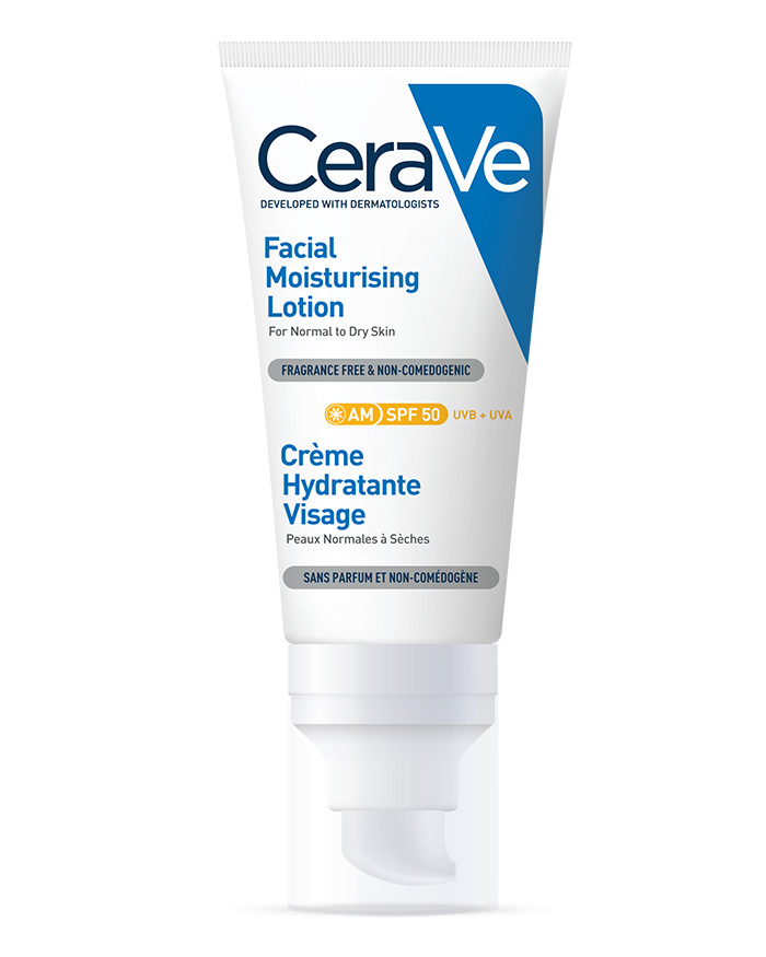 [6111041186470] CERAVE CREME HYDRATANTE VISAGE SPF50 52ML