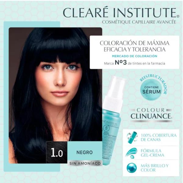CLEARE INSTITUTE PACK COLORATION - 1.0 NOIR