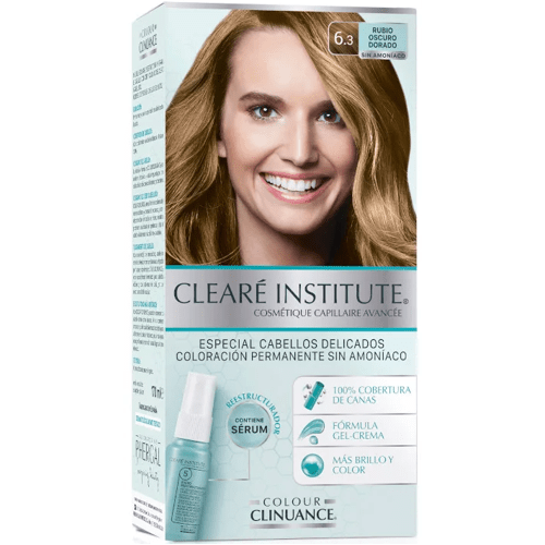 CLEARE INSTITUTE PACK COLORATION - 6.3 BLOND FONCE ET DORE