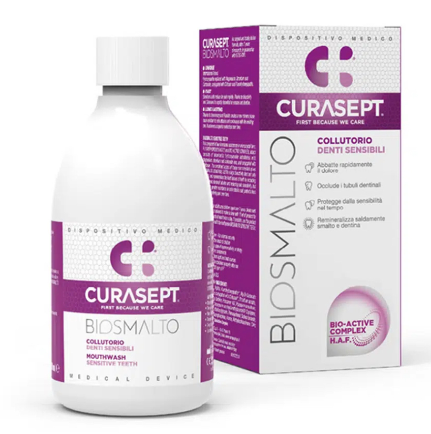 [8056746072490] CURASEPT BAIN DE BOUCHE BIOSMALTO DENTS SENSIBLES 300ML
