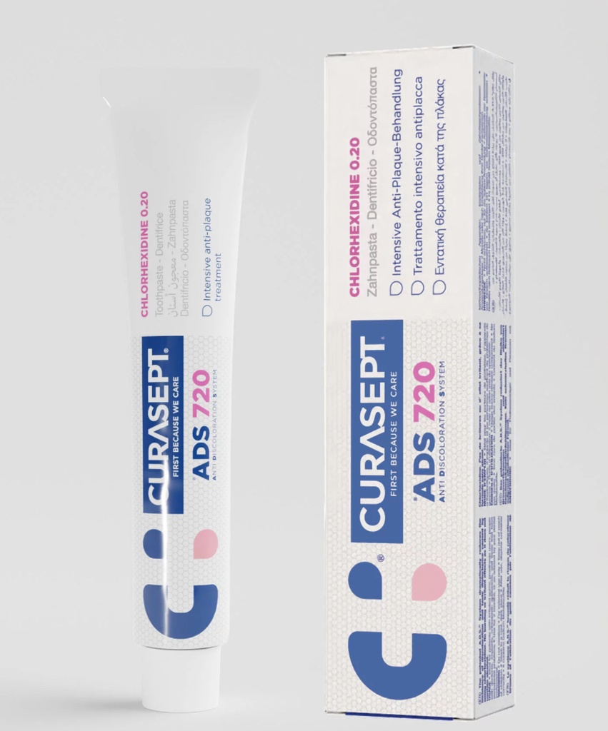 CURASEPT DENTIFRICE ADS 720 75ML