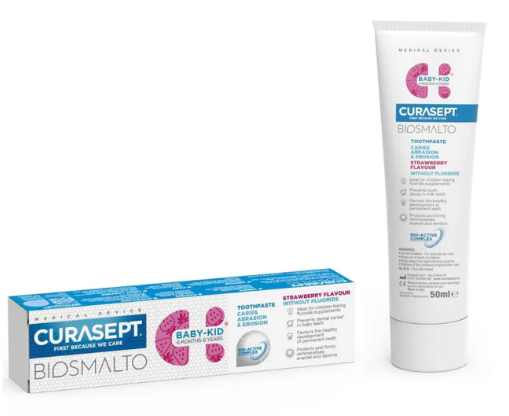 CURASEPT DENTIFRICE BIOSMALTO JUNIOR 7-12A 50ML