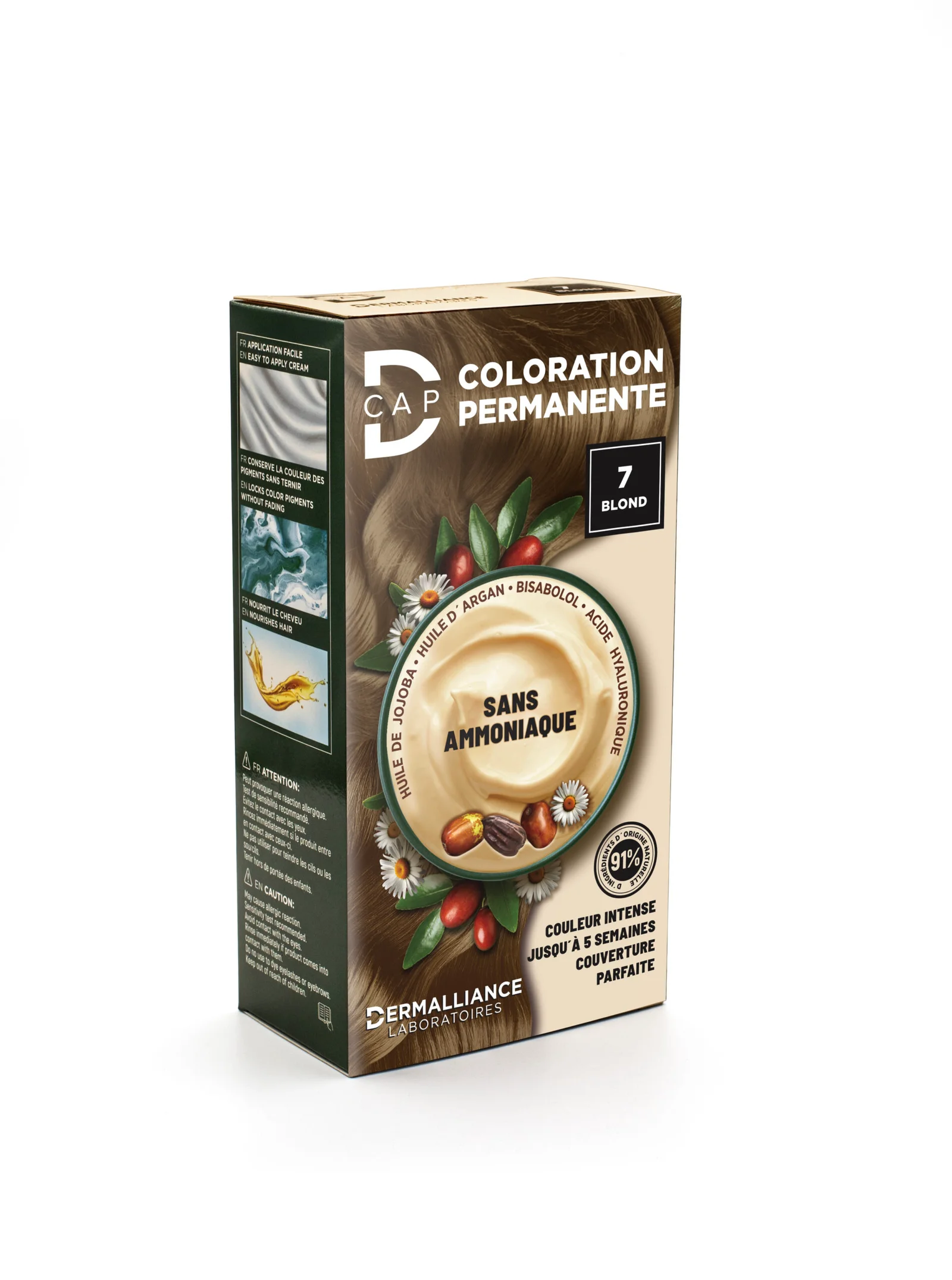 D-CAP COLORATION PERMANENTE - 7 BLOND
