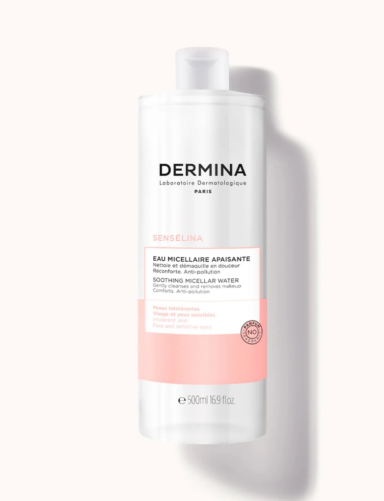 DERMINA SENSELINA EAU MICELLAIRE APAISANTE 500ML