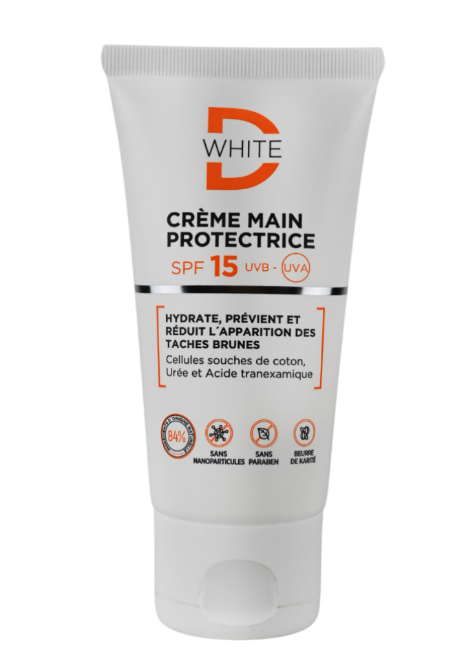 [6111266710443] D-WHITE CRÈME MAINS PROTECTRICE SPF15 50ML
