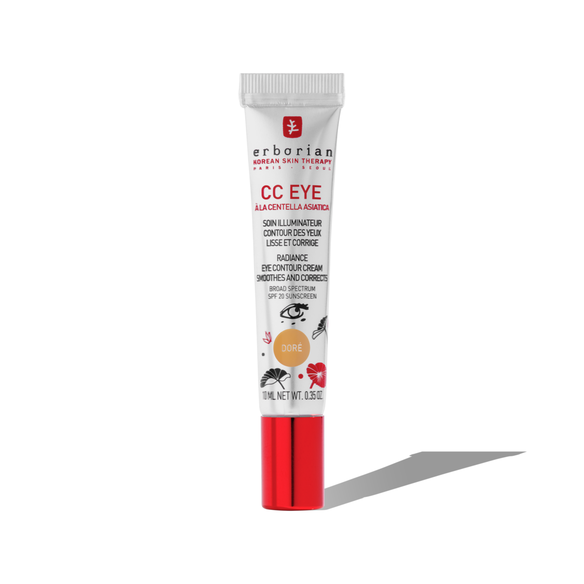 [8809255784015] ERBORIAN CC EYE A LA CENTELLA ASIATICA SPF20 - DORE 10ML