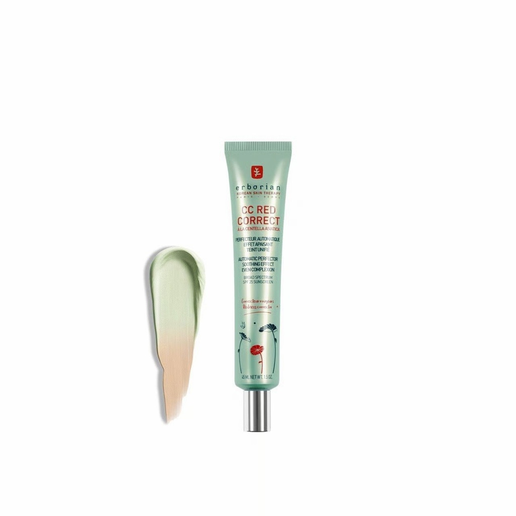 ERBORIAN CC RED CORRECT A LA CENTELLA ASIATICA SPF25 45ML