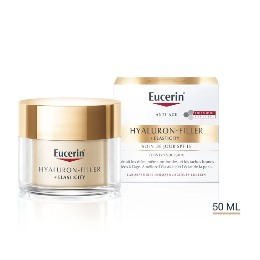 EUCERIN HYALURON-FILLER + ELASTICITY SOIN DE JOUR SPF15 50ML