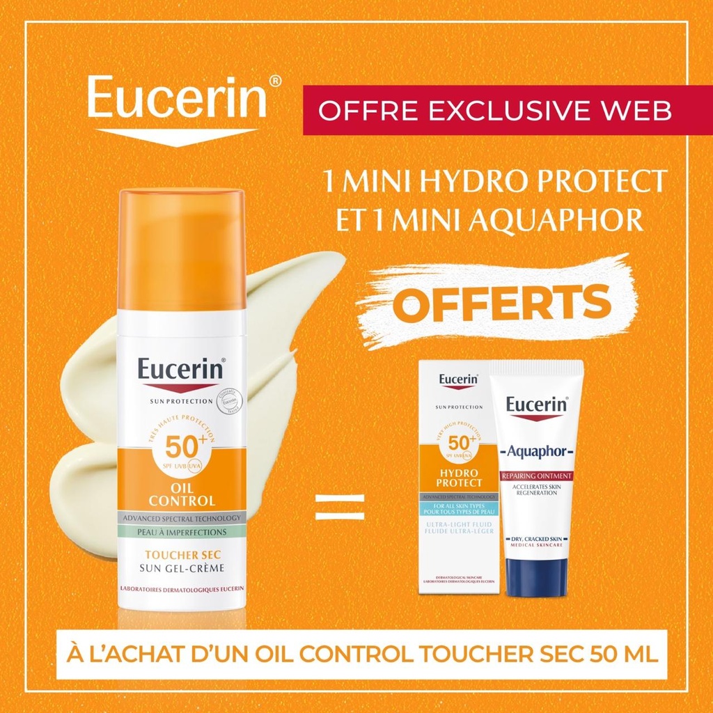 EUCERIN SUN OIL CONTROL SUN GEL-CREME SPF50+ 50ML