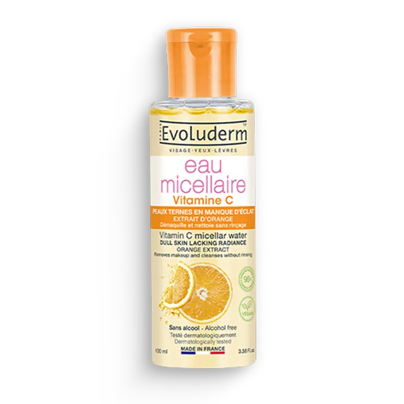 EVOLUDERM EAU MICELLAIRE VITAMINE C 250ML