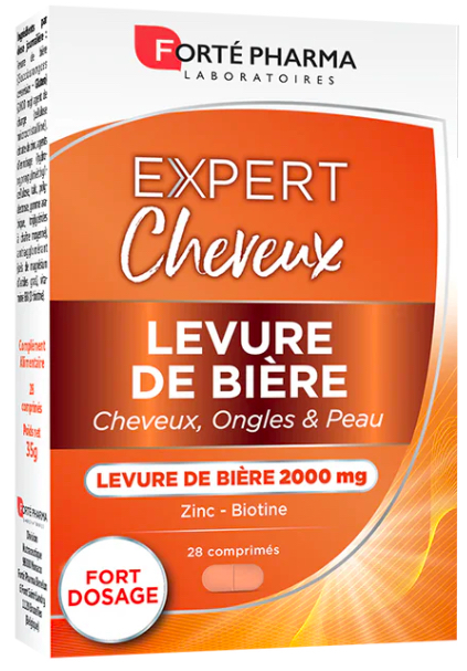 [3700221313824] FORTE PHARMA EXPERT CHEVEUX LEVURE DE BIERE 2000MG - 56 COMPRIMES