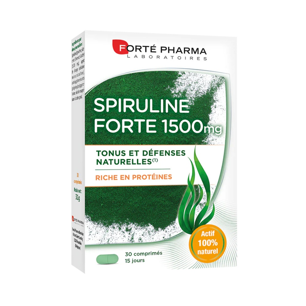 [3700221317747] FORTE PHARMA SPIRULINE FORTE 1500MG - 30 COMPRIMES