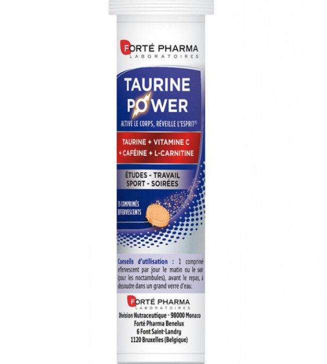 [3700221312773] FORTE PHARMA TAURINE POWER - 15 COMPRIMES