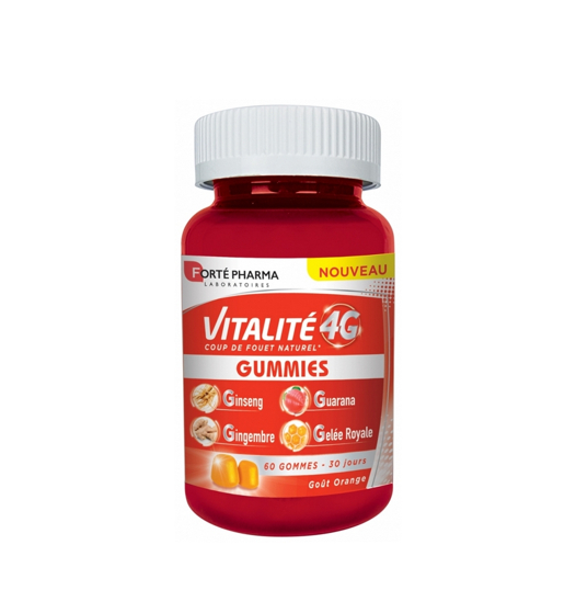 [3700221300992] FORTE PHARMA VITALITE 4G - 60 GOMMES