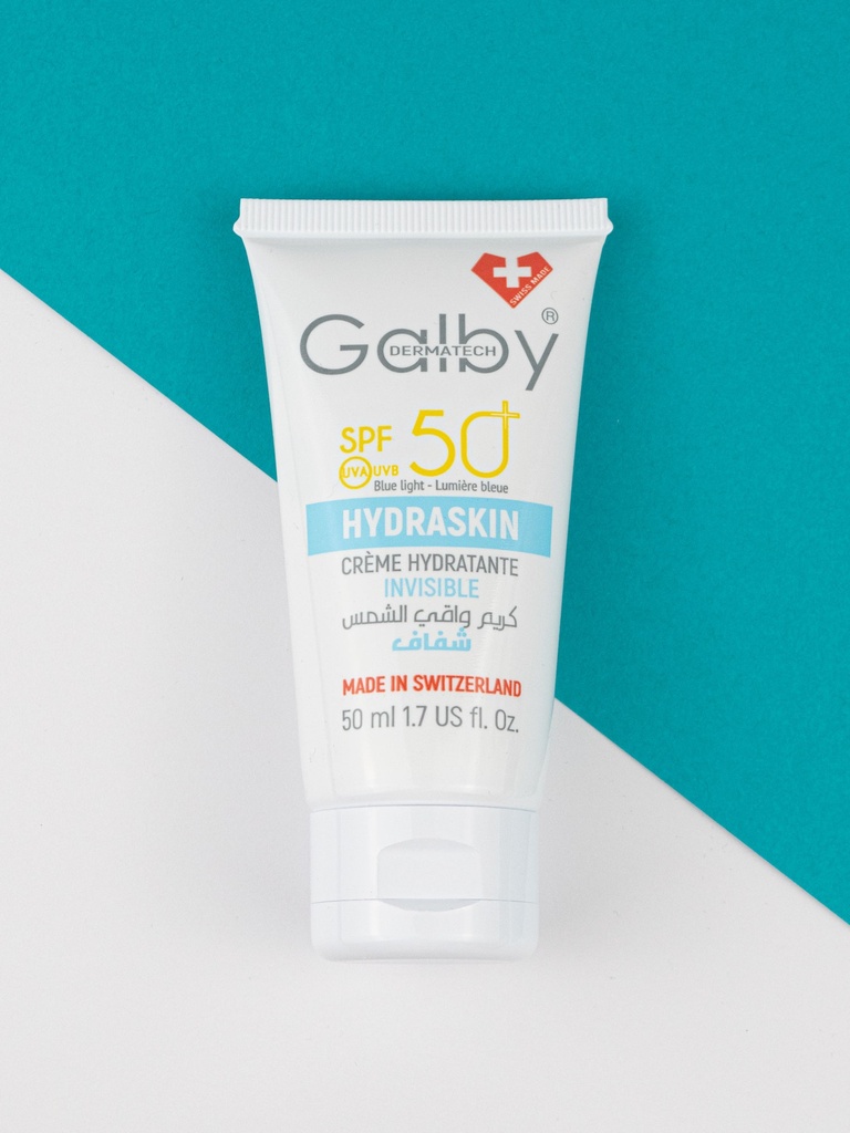 GALBY HYDRASKIN CREME SOLAIRE INVISIBLE SPF50+ 50ML