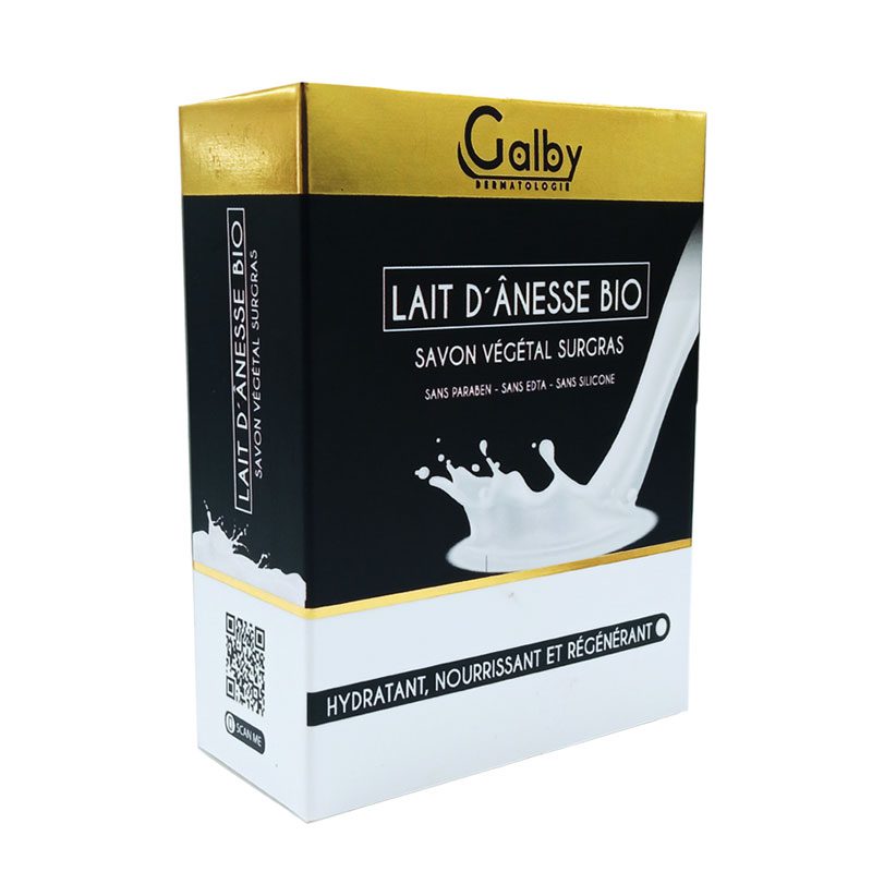 [6111254023302] GALBY SAVON VÉGÉTAL SURGRAS LAIT D’ÂNESSE BIO 100G