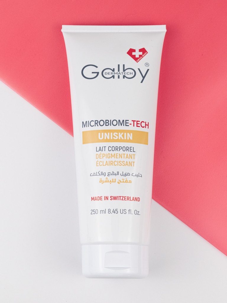 GALBY UNISKIN LAIT CORPOREL DEPIGMENTANT ECLAIRCISSANT 250ML