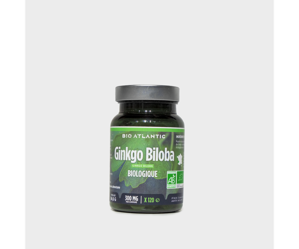 [3700216250356] GPH GINKGO BILOBA BIO 300MG - 120 COMPRIMES