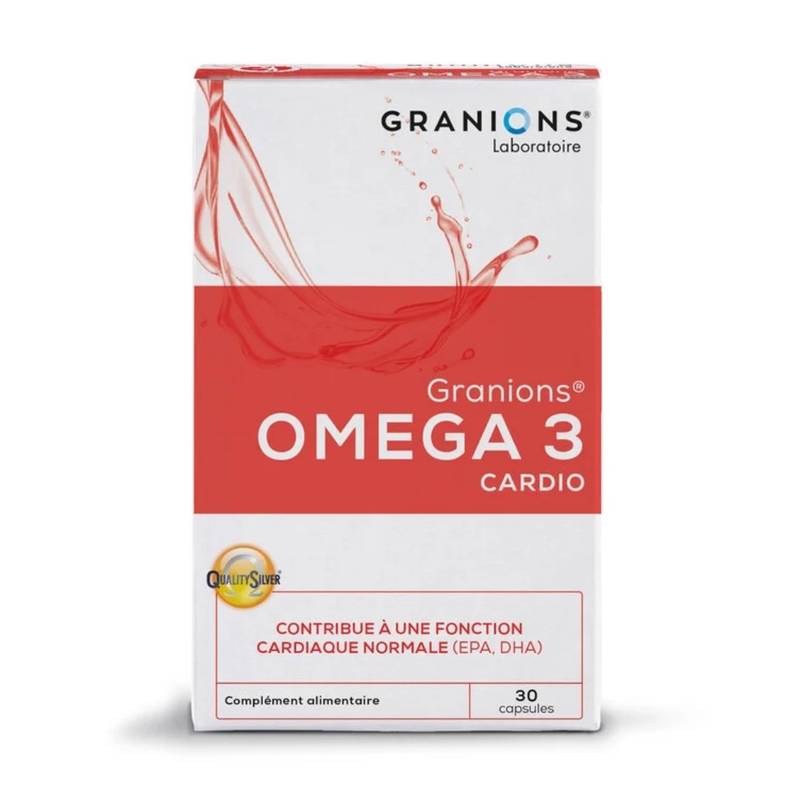 [3760155216226] GRANIONS OMEGA 3 CARDIO - 30 CAPSULES