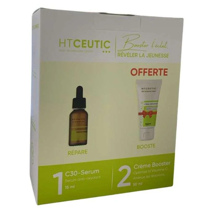 HT CEUTIC PACK C30 SERUM 15ML + CREME BOOSTER 50ML OFFERTE