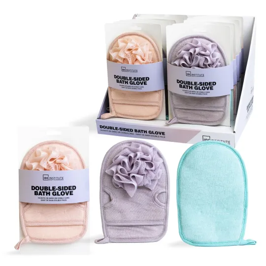 IDC INSTITUTE DOUBLE SIDED BATH GLOVE