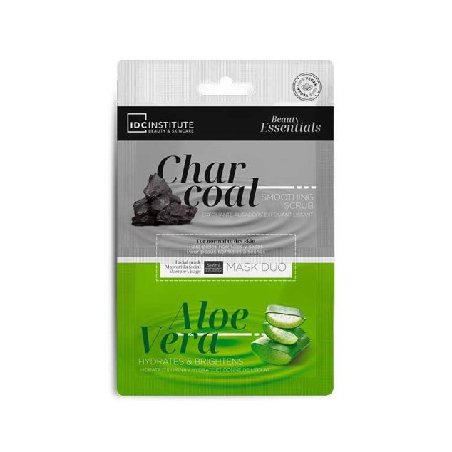 [8436591929161] IDC INSTITUTE DUO CHARCOAL ET ALOE VERA MASK