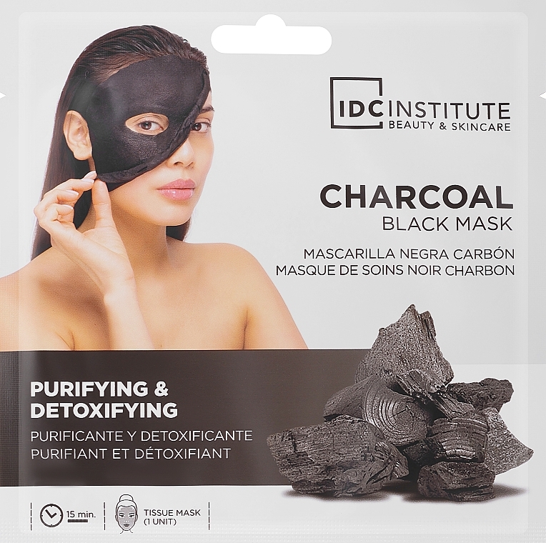 [8436025304786] IDC INSTITUTE FACE MASK CHARCOAL