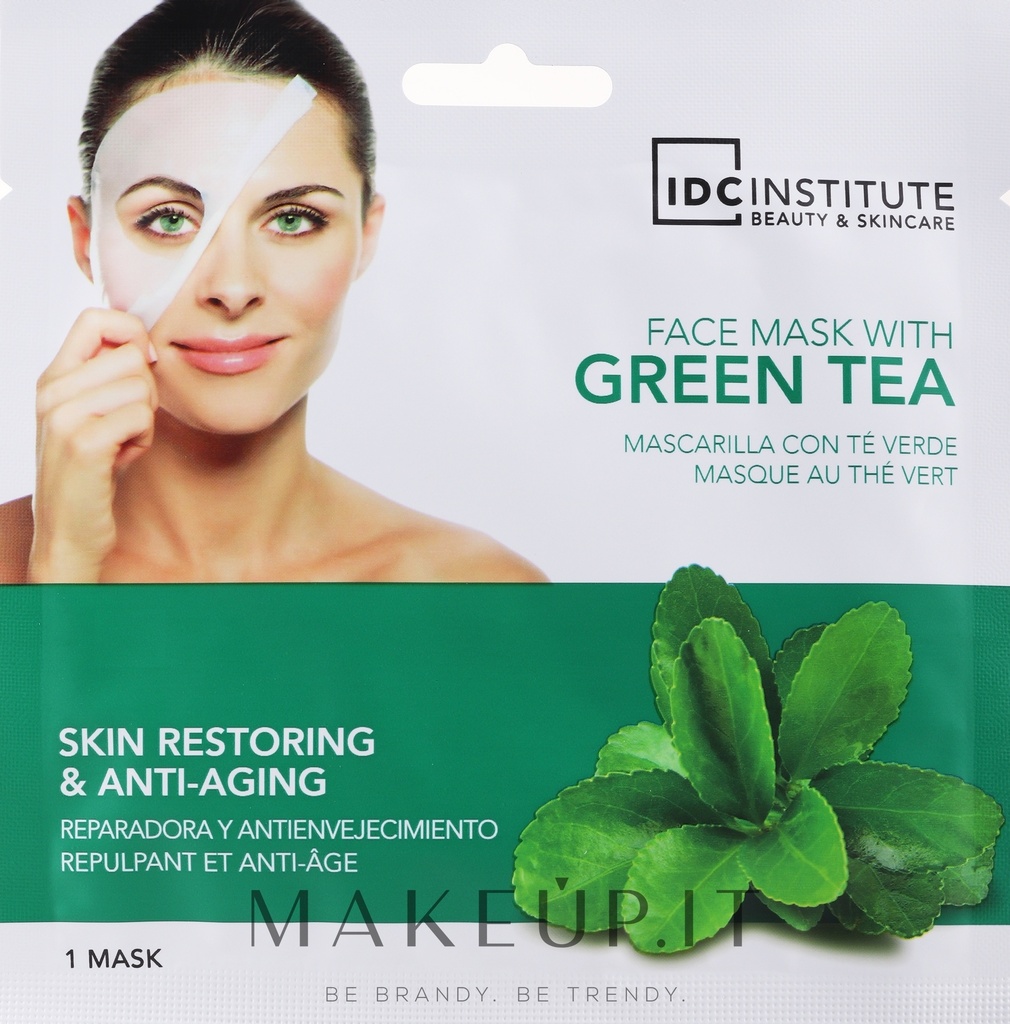 [8436025306230] IDC INSTITUTE FACE MASK GREEN TEA