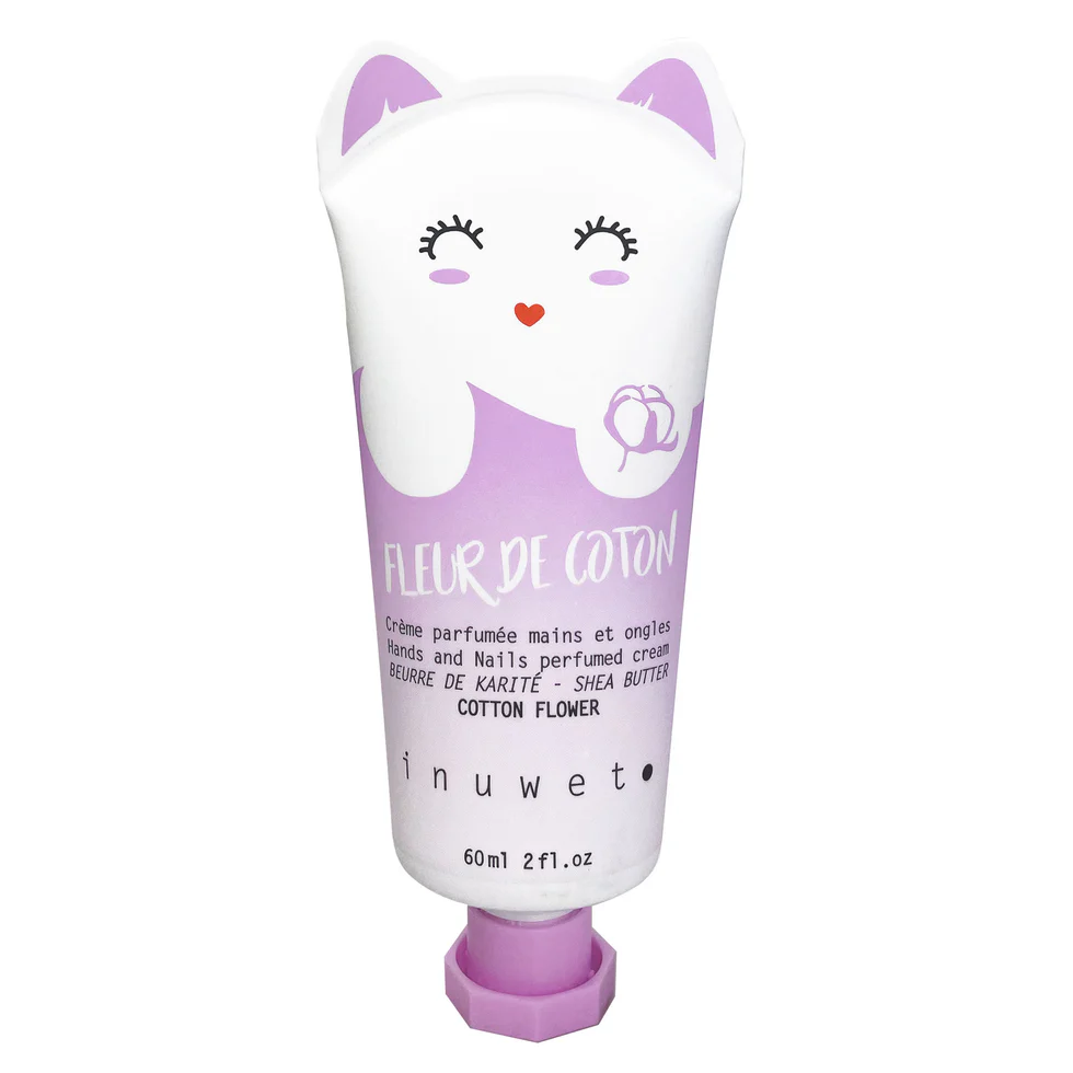 INUWET CREME PARFUMEE MAINS ET ONGLES FLEUR DE COTON 60ML