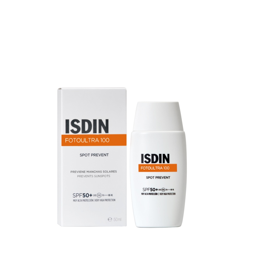 [8429420122635] ISDIN SOLAIRE FOTO ULTRA 100 SPOT PREVENT FUSION FLUID SPF50+ 50ML