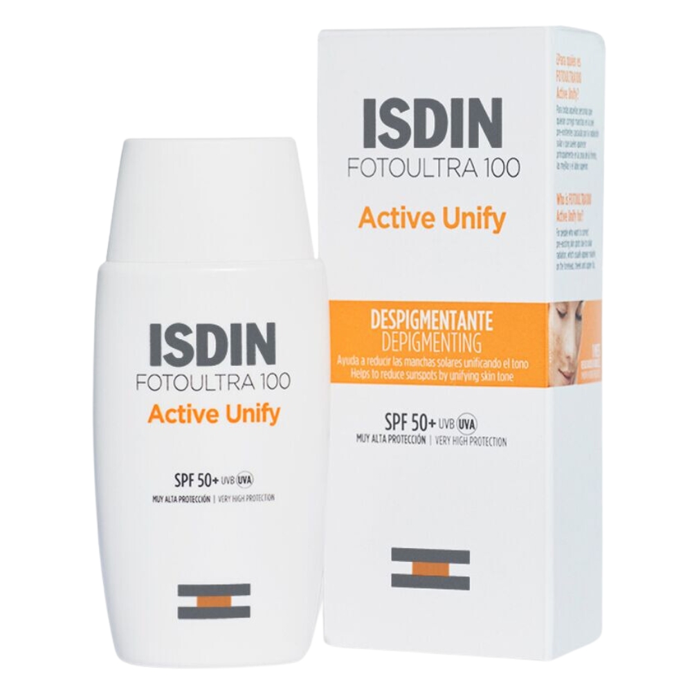 [8429420093577] ISDIN SOLAIRE FOTO ULTRA ACTIVE UNIFY FUSION FLUID INVISIBLE SPF50 50ML