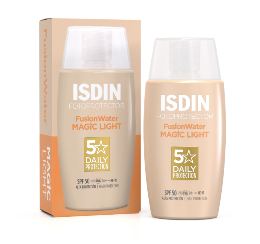 ISDIN SOLAIRE FUSION WATER MAGIC LIGHT SPF50 50ML